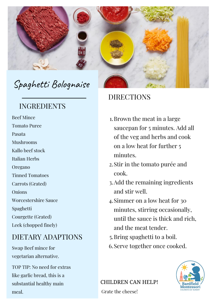 Spaghetti bolognaise